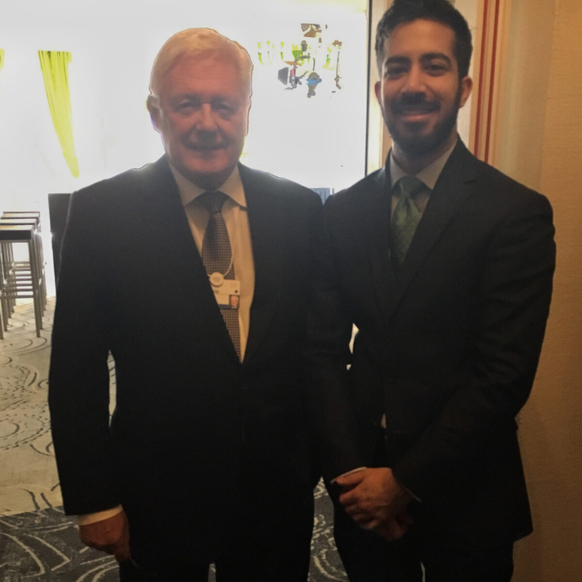 Meeting Barclay’s Chair at the Confederation of British Industry lunch