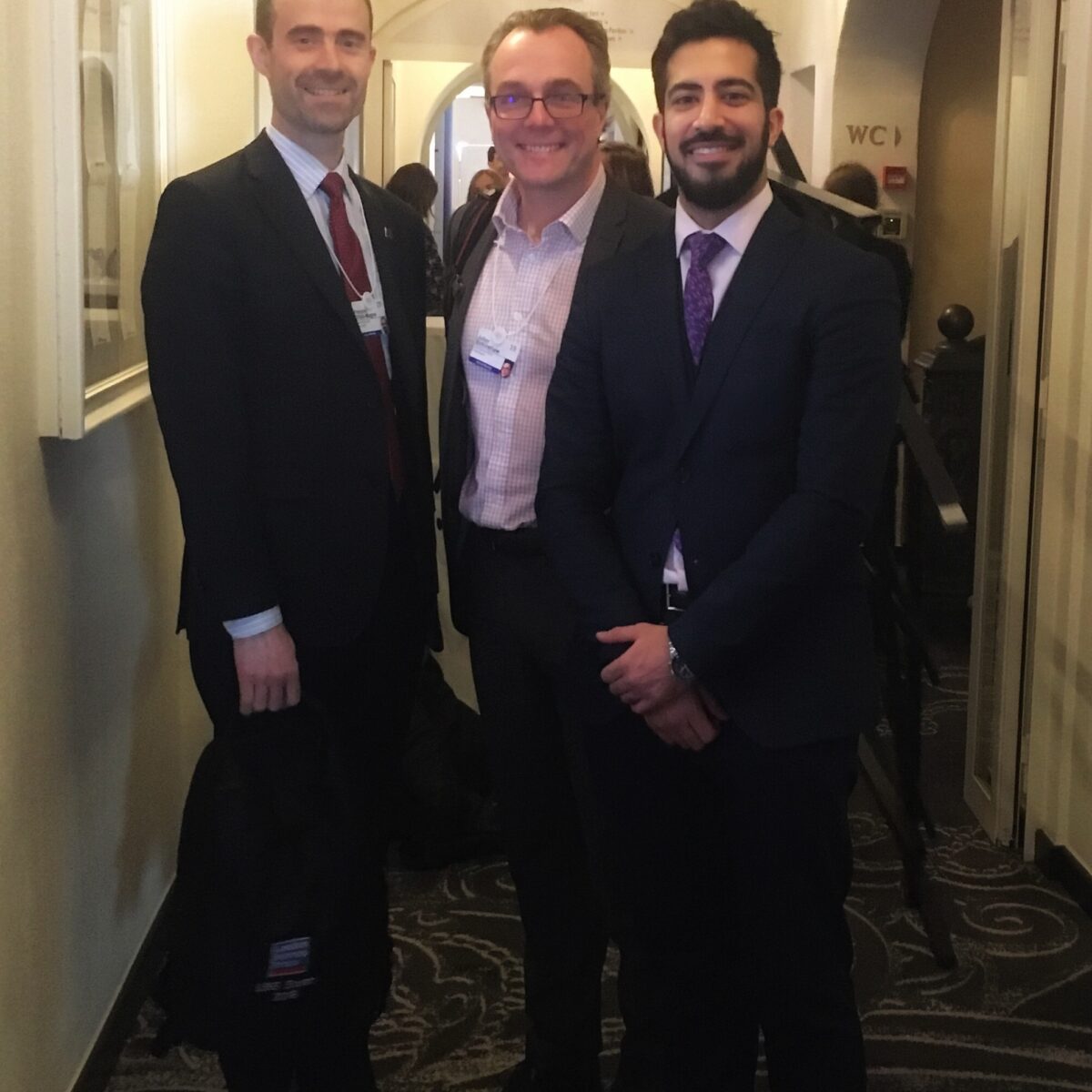 Meeting Barclay’s Chair at the Confederation of British Industry lunch
