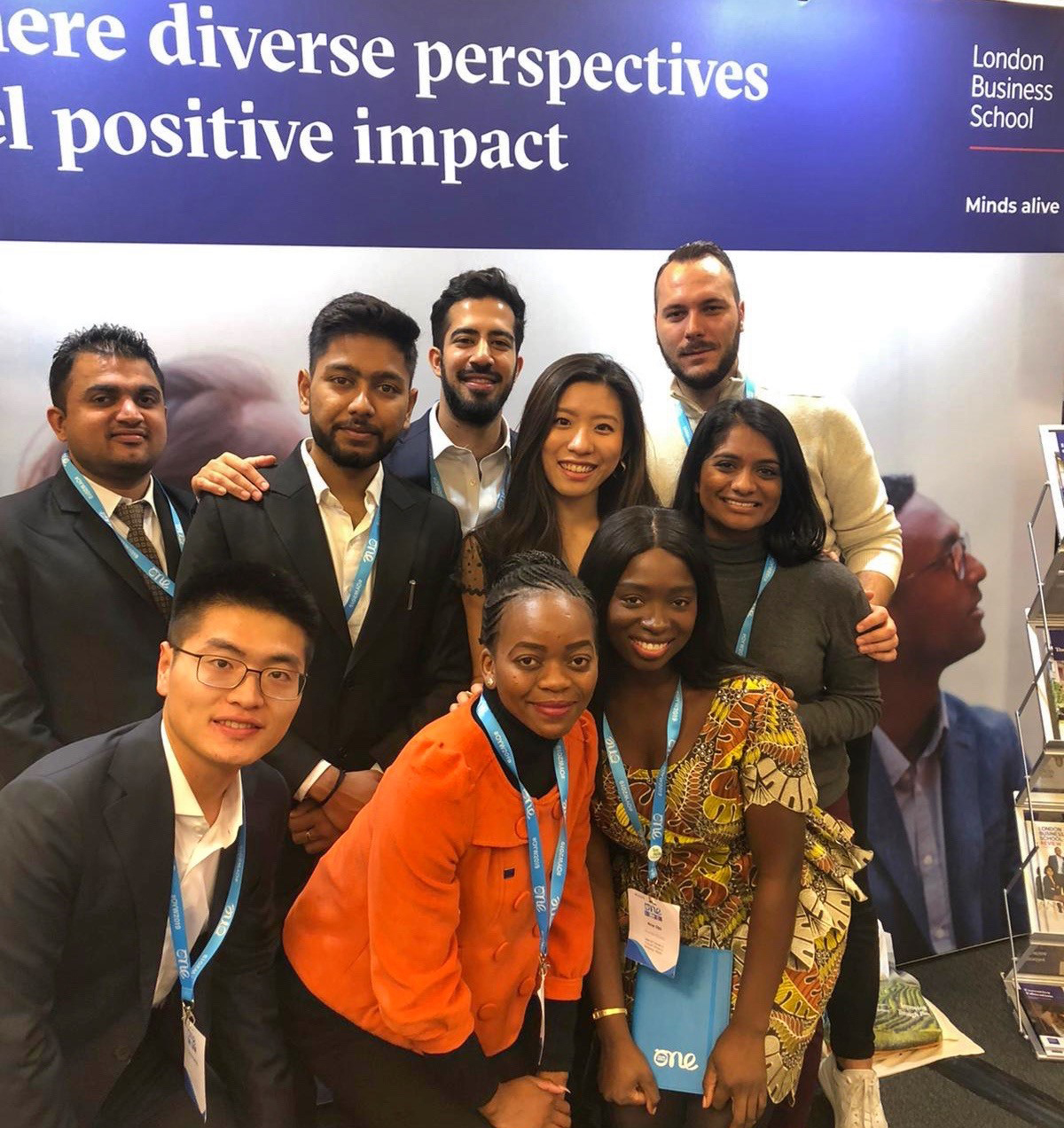 LBS delegates at One Young World